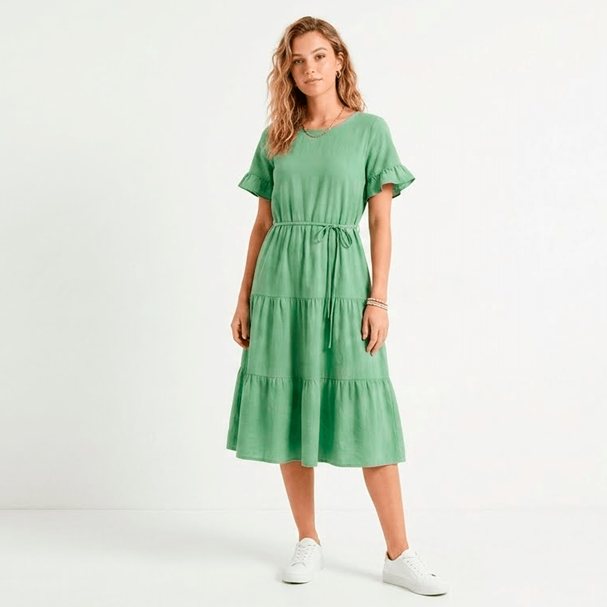 Vestido Casual Menta